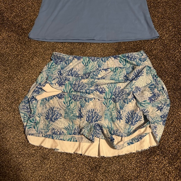 X by Gottex tennis skort with matching shirt. Size xl - Picture 2 of 4